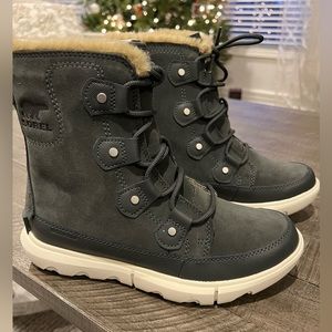 SOREL Womens Explorer II Joan Faux Fur WP